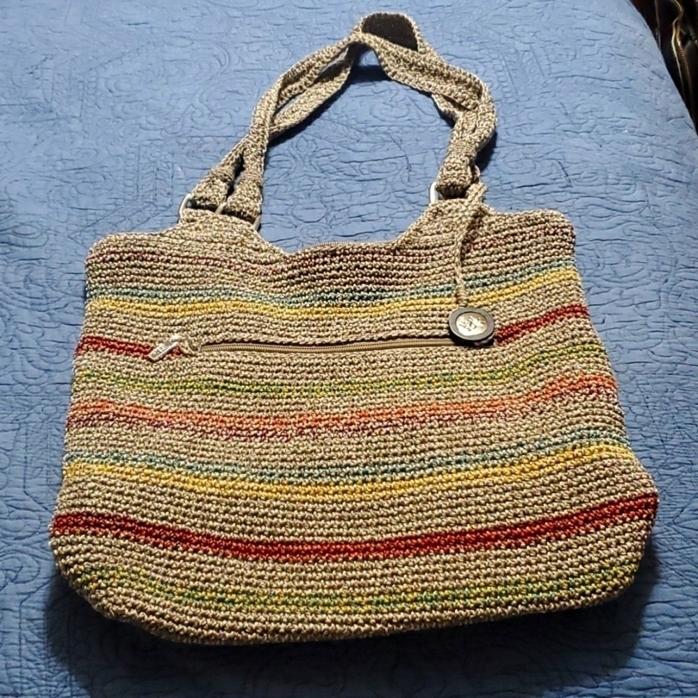 The Sak Striped Shoulder Bag